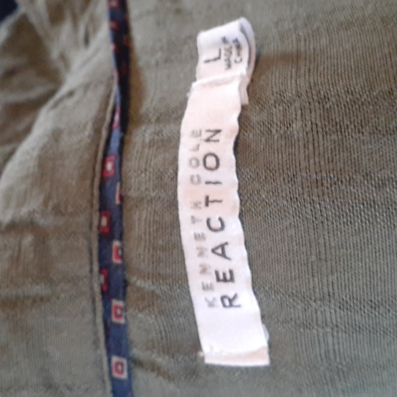 Kenneth Cole Reaction khaki green dress. - Picture 5 of 7